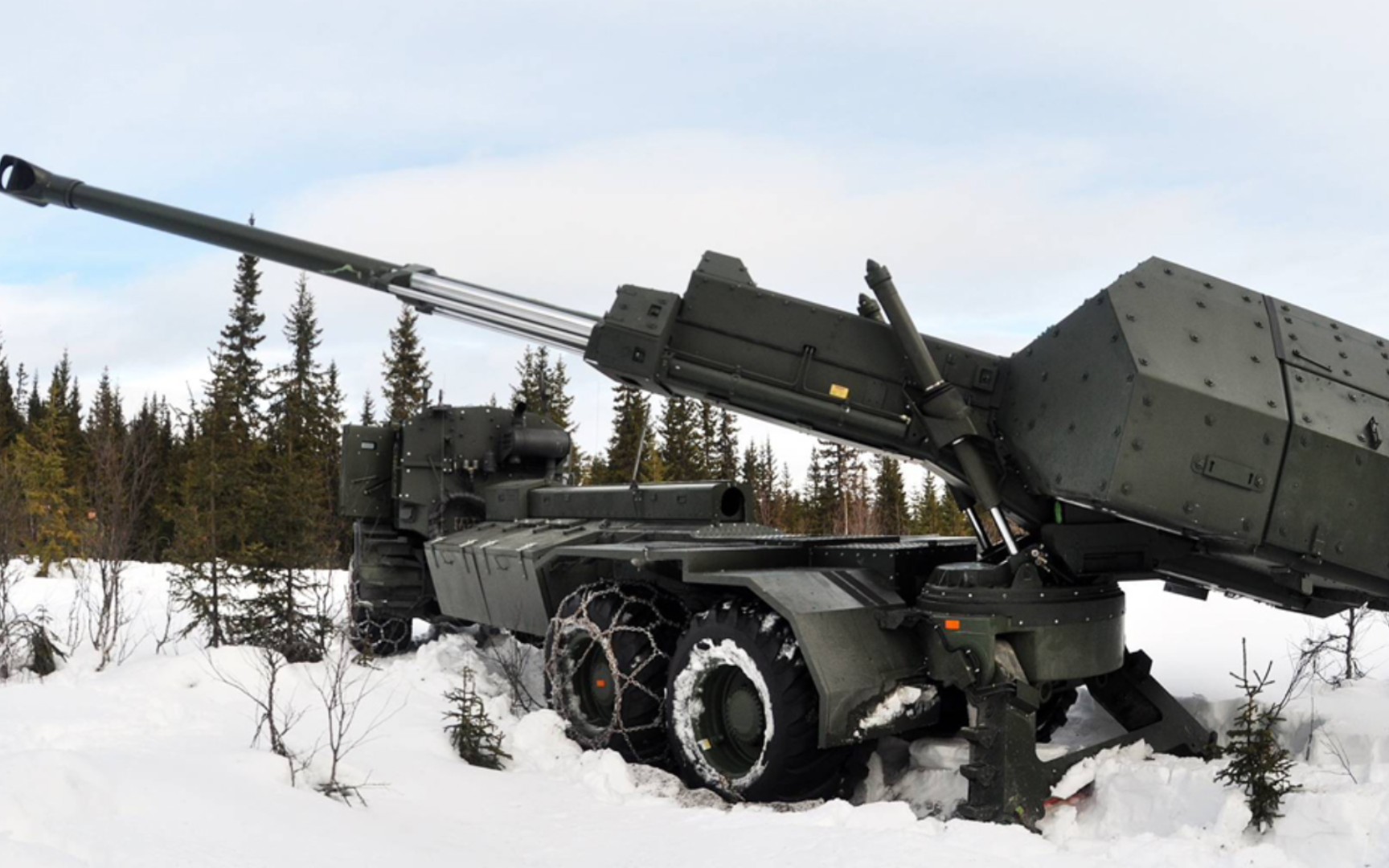 世界上最快的榴弹炮弓箭手火炮系统