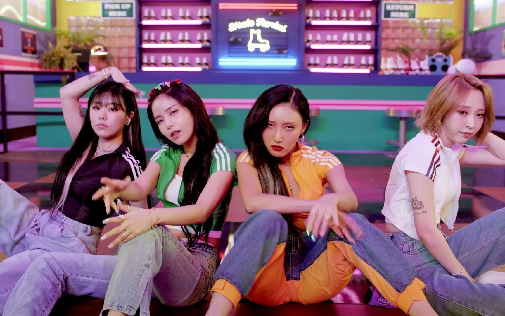 [韩国mv] mamamoo - dingga 舞蹈版官方公开