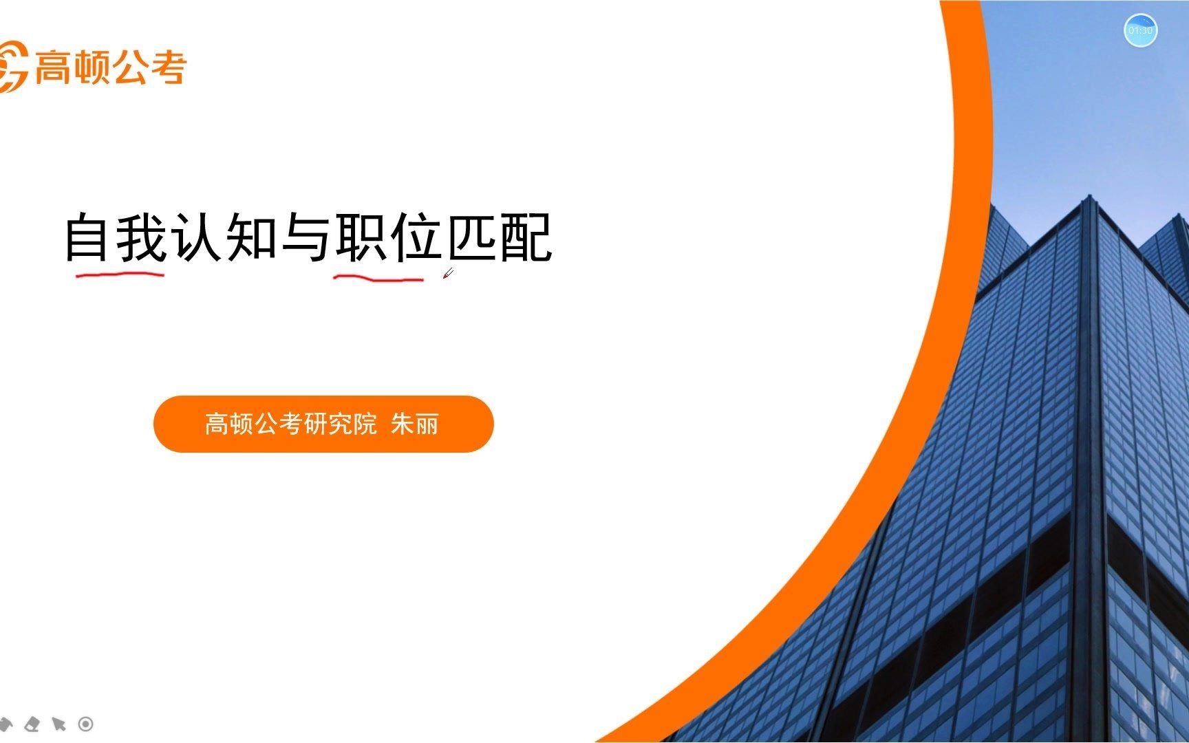 2020年广东事业单位面试之自我认知与职位匹配高顿教育哔哩哔哩bilibili