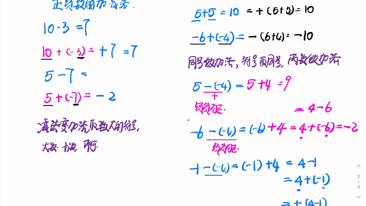 适合六年级宝宝听的正负数加减法哔哩哔哩bilibili