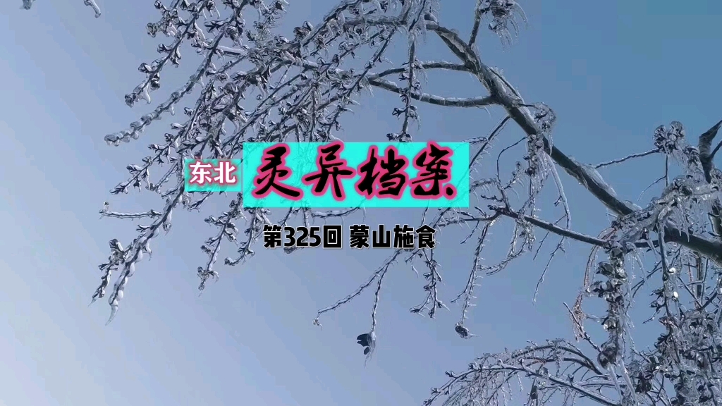 《东北灵异档案》第325回 蒙山施食哔哩哔哩bilibili