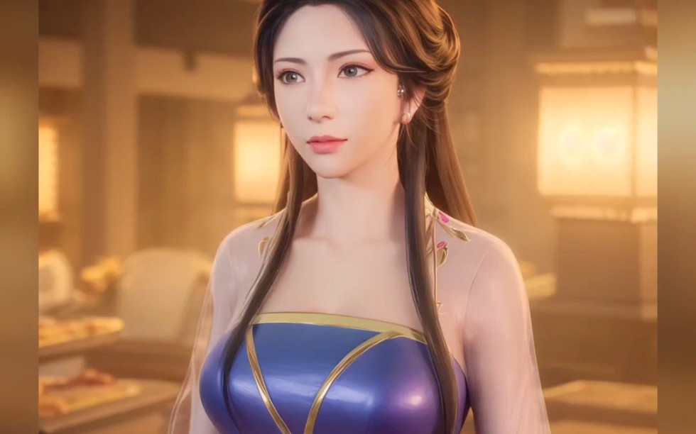 ai绘画|南宫婉抹胸