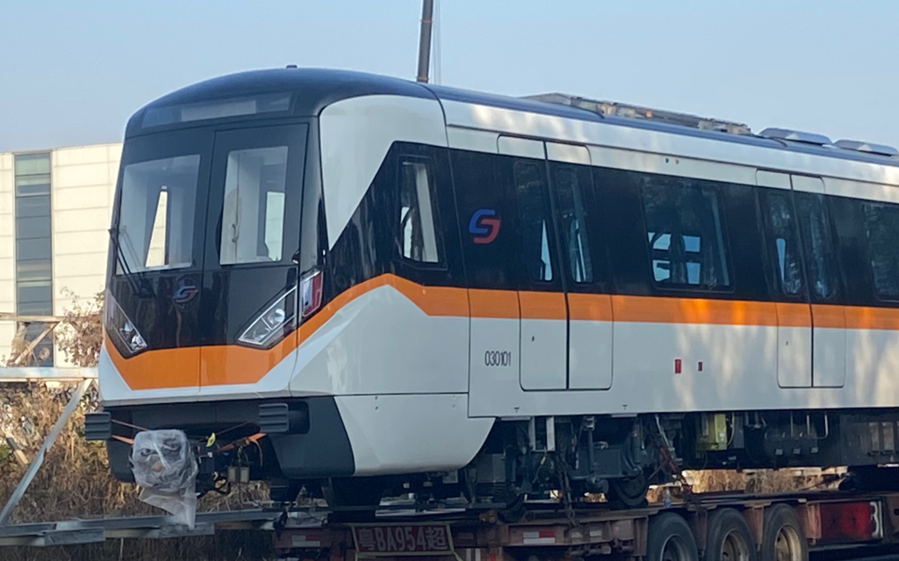 「全网首发」【苏州地铁】3号线 新造列车0301号车亮相 列车高清视角