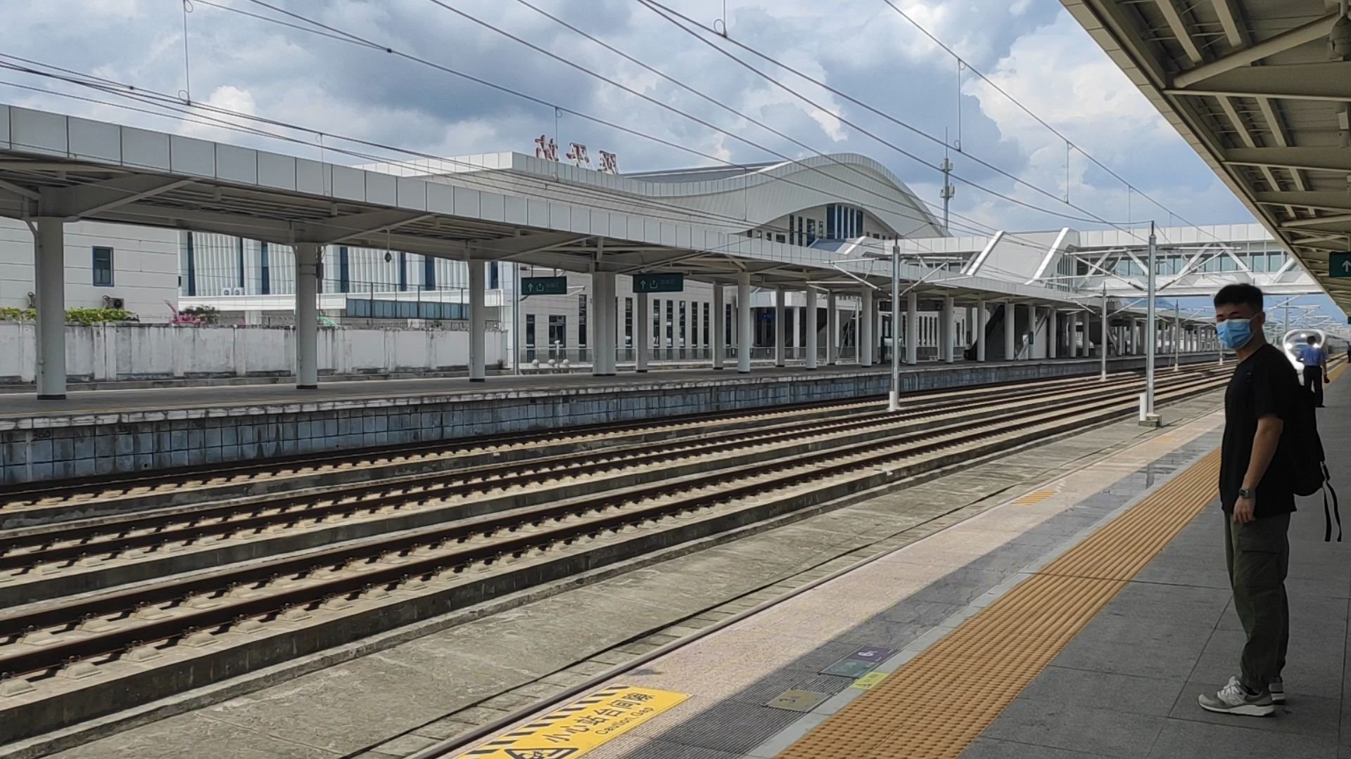 g1631 延平站进站 cr400bf-a_哔哩哔哩_bilibili