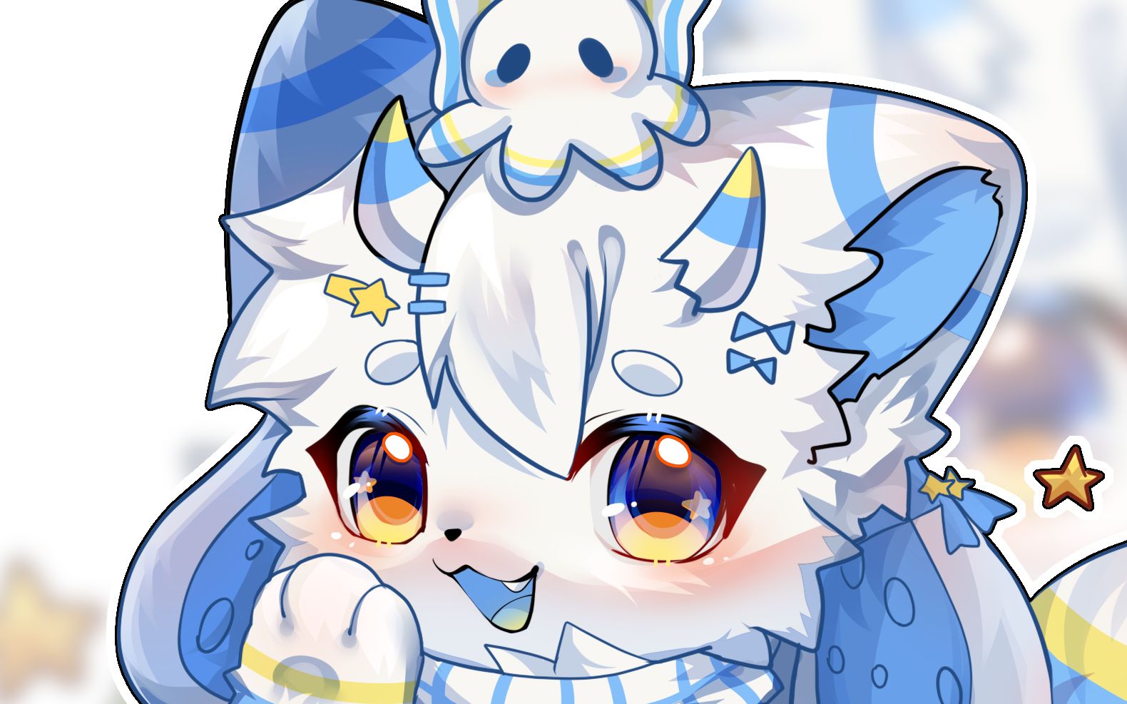 【Furry/绘画过程】咔哇!哔哩哔哩bilibili