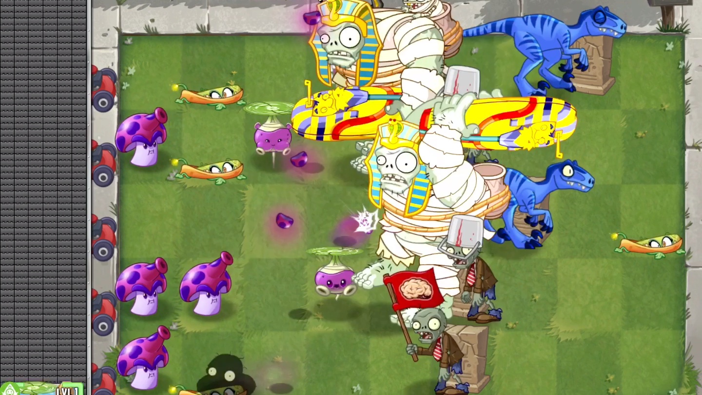 【pvz2国际版】植物挑战 爆炸藤蔓(全一二级禁叶不丢车)(5)(超难)