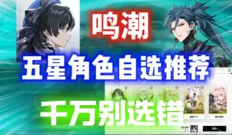 Download Video: 【鸣潮】五星角色自选推荐！千万别选错