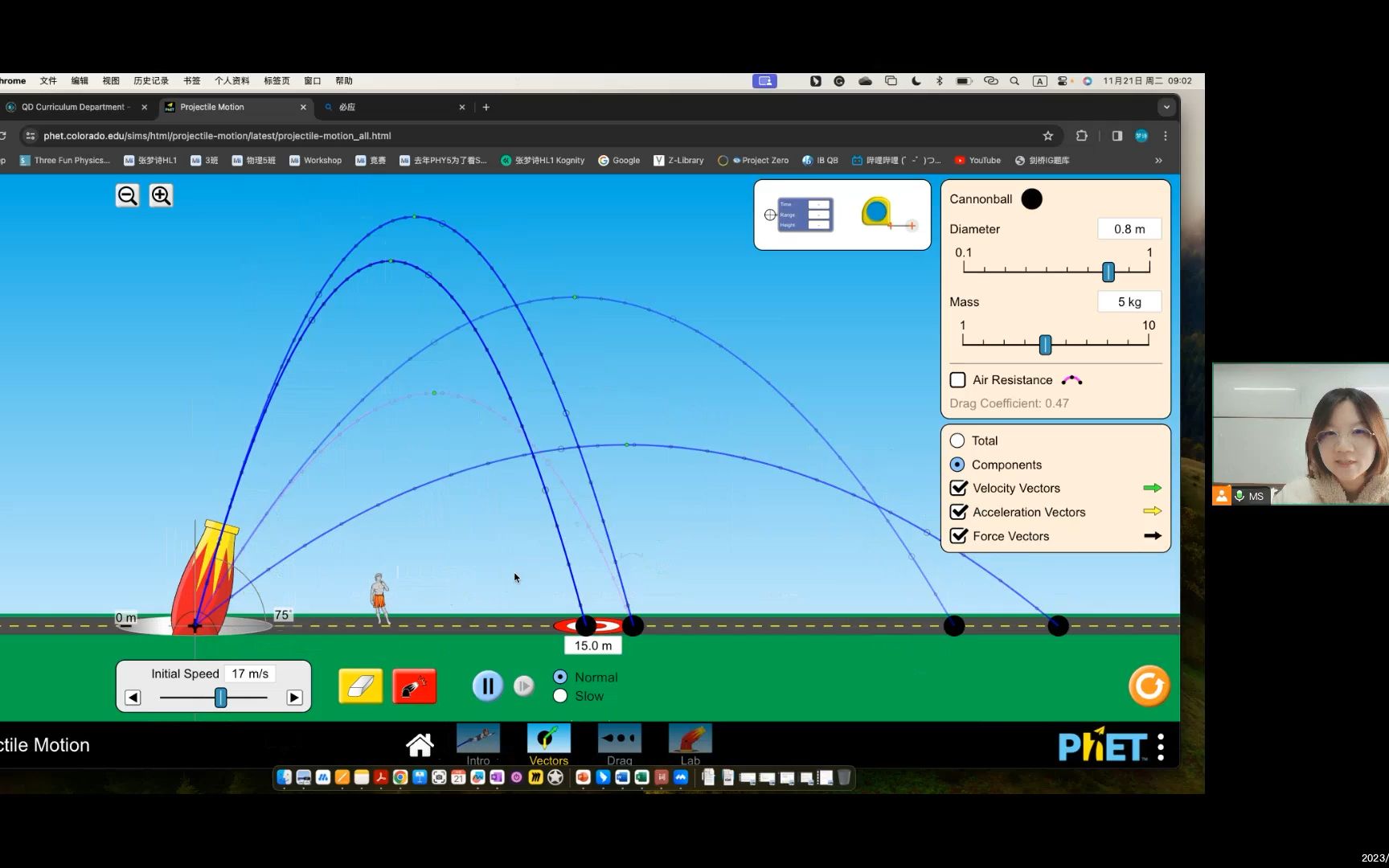 1 (旧考纲2.1) projectile motion 物理原理讲解