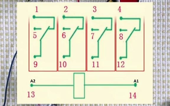 中间继电器中间继电器自锁线路接线方法哔哩哔哩bilibili
