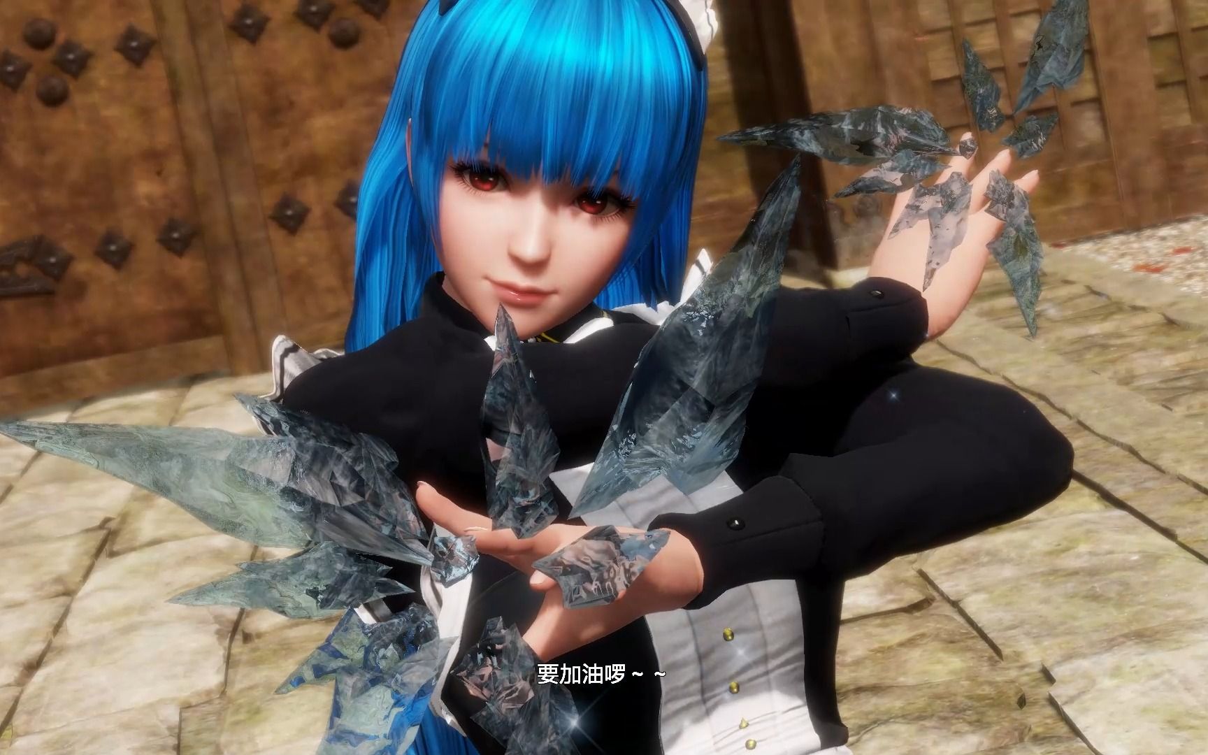 dead or alive 6 不知火舞vs库拉 鉴赏模式 女仆装