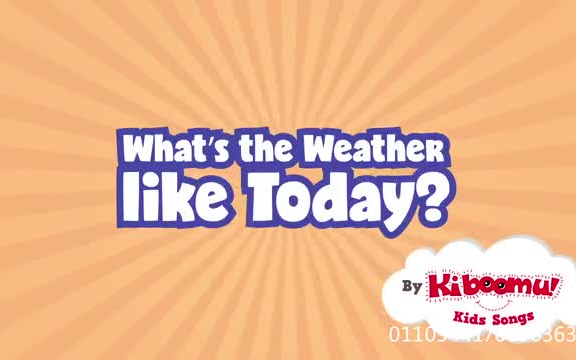 [图]PEP小学英语天气歌曲导入神曲《Whats the Weather Like Today》