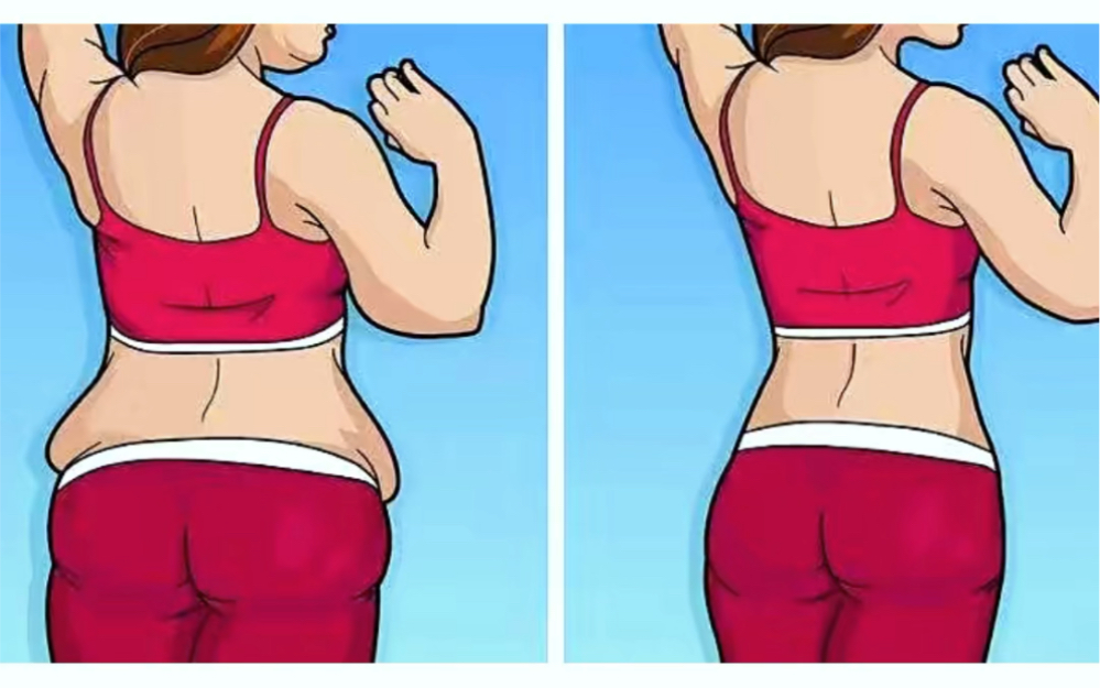 2个动作消除腰部两侧赘肉