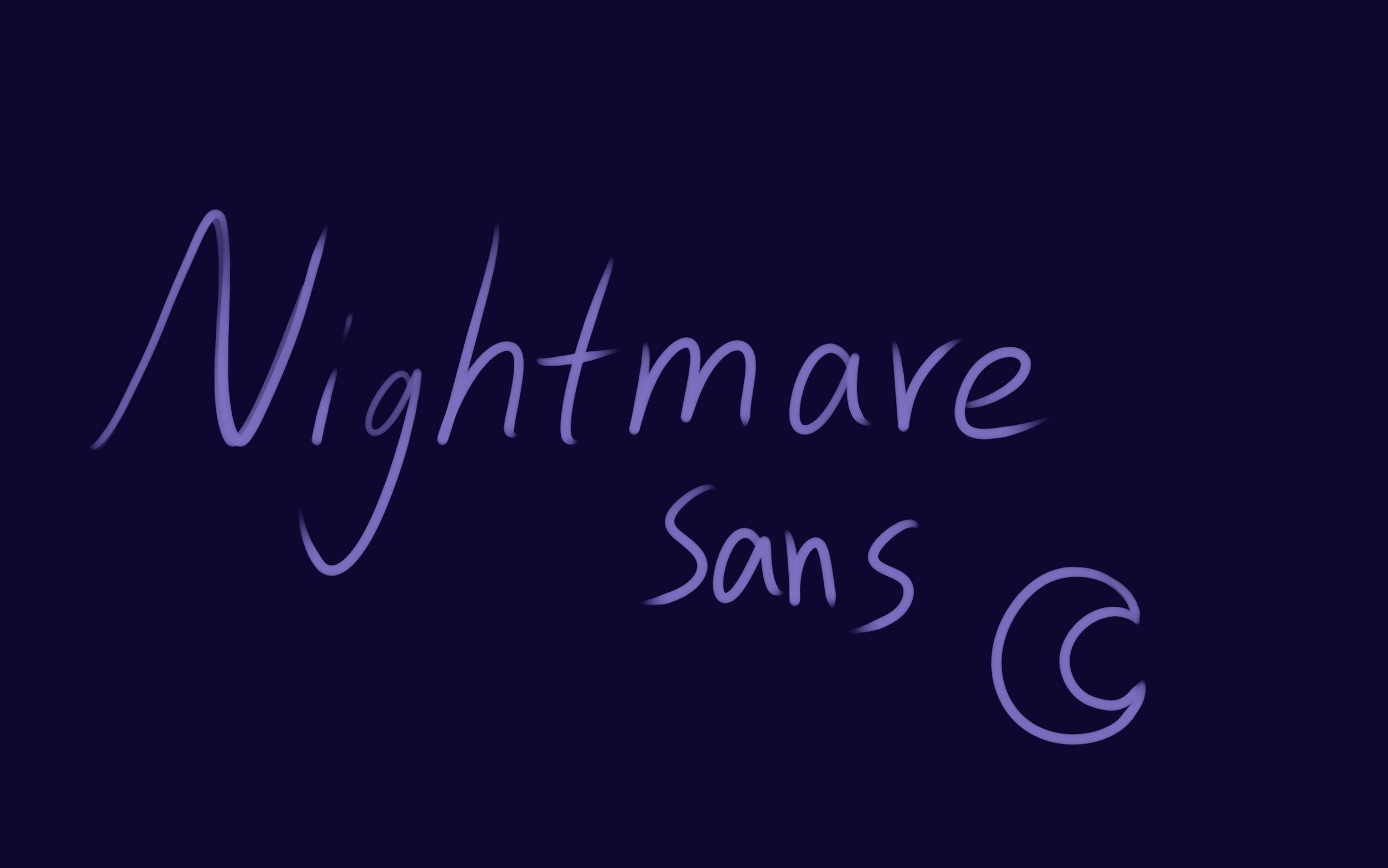 nightmare sans