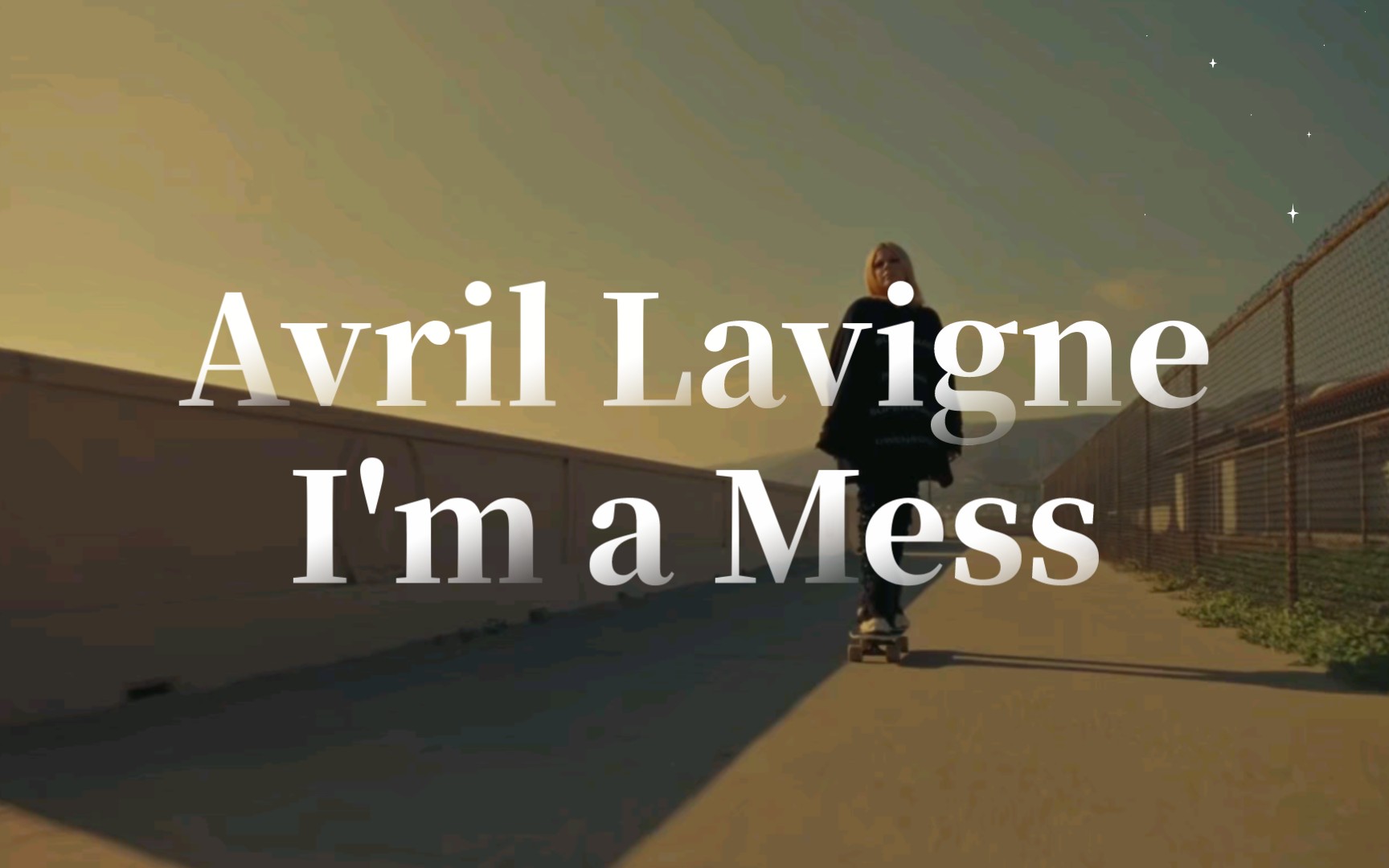 [图][中文字幕]Avril Lavigne艾薇儿I'm a mess(with YUNGBLUD)