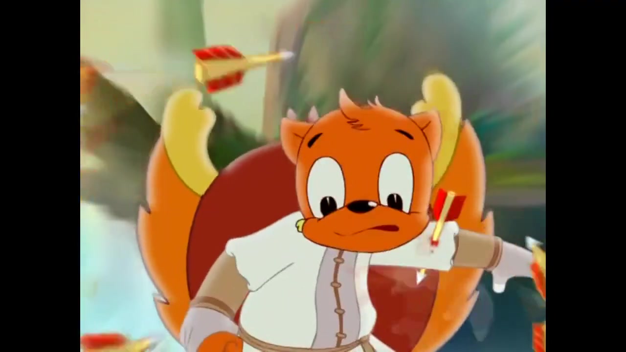 虹猫蓝兔七侠传03虹猫中箭掉崖麒麟伤心欲绝