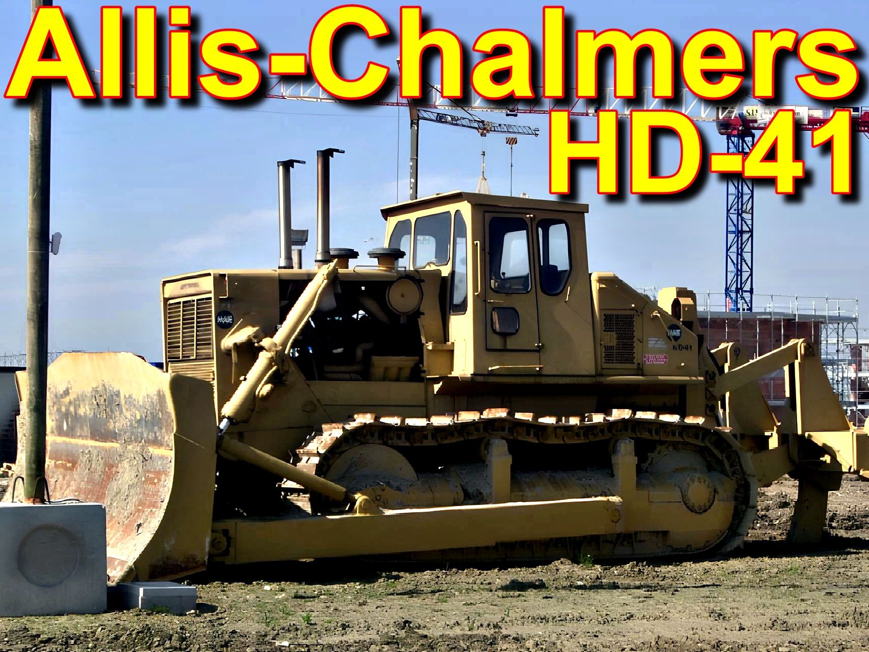 推土机𐟪谟šœ𐟔宐ŠALLIS CHALMERS HD41𐟔尟šœ哔哩哔哩bilibili