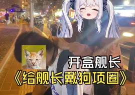 Download Video: 【开盒舰长】给舰长带狗项圈