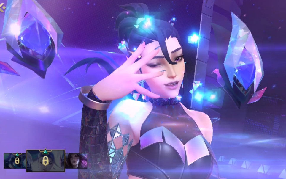 【lol手游皮肤主页展示】卡莎 k/da all out 高清