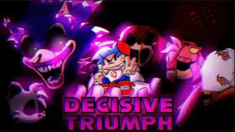 Download Video: 优质神曲耐力曲光敏癫狂警告！！！！Decisive Triumph丨Sonic.EXE丨Triple Trouble Remix Official BOT演示！