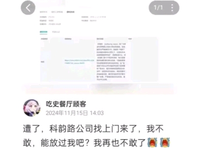 个人网暴企业了奥游戏杂谈