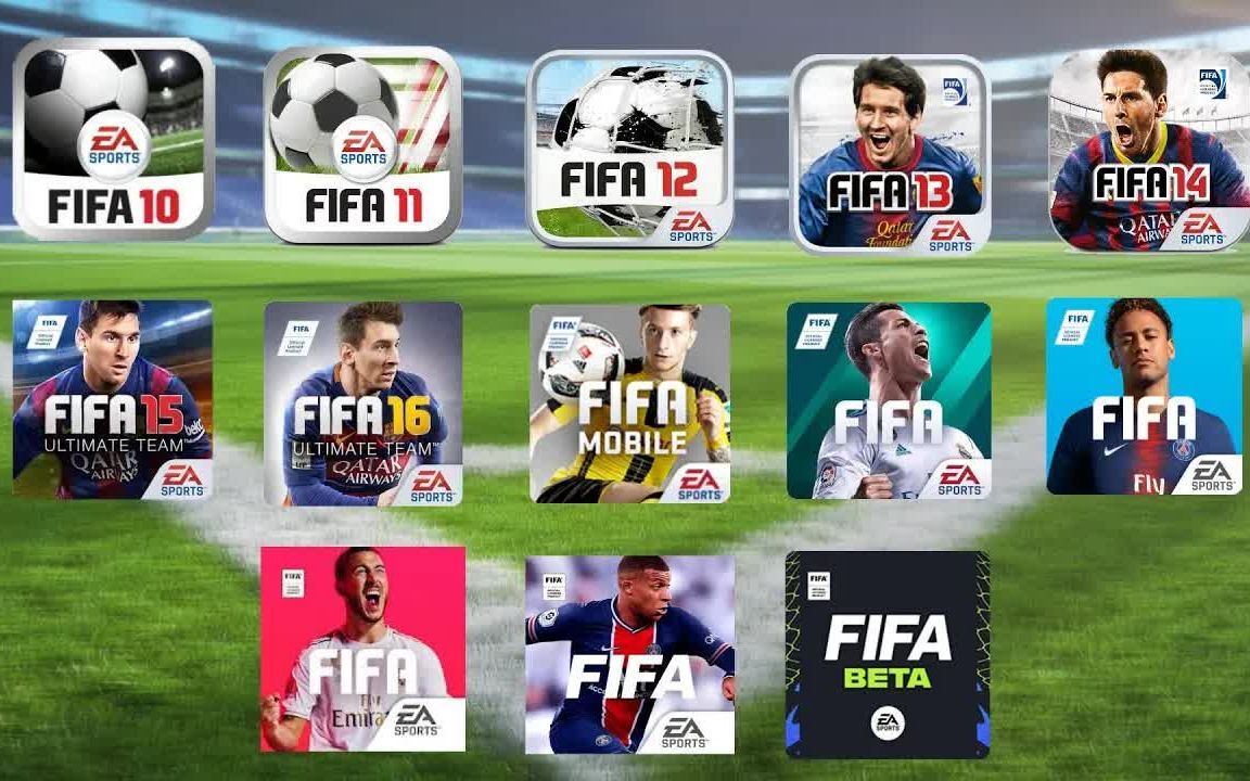 FIFA手游进化史(FIFA10FIFA22)哔哩哔哩bilibili