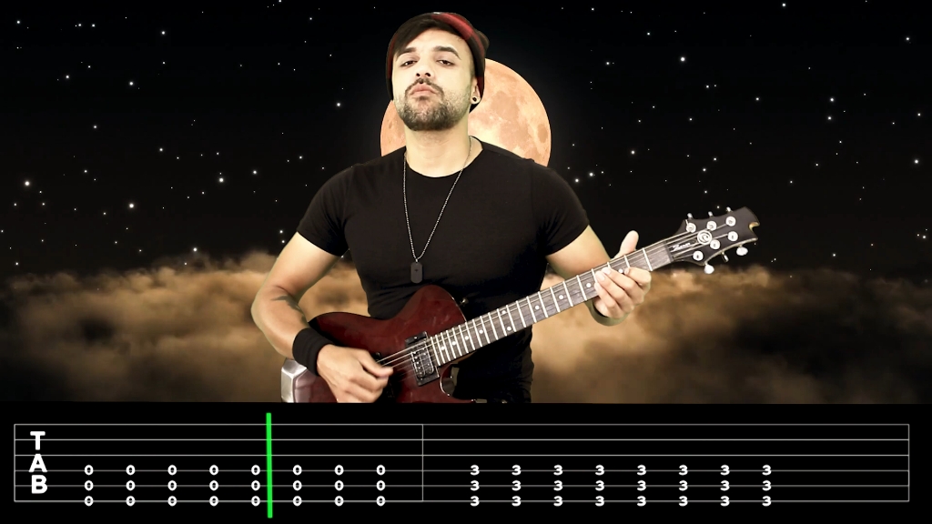 [吉他教程]skillet-monster