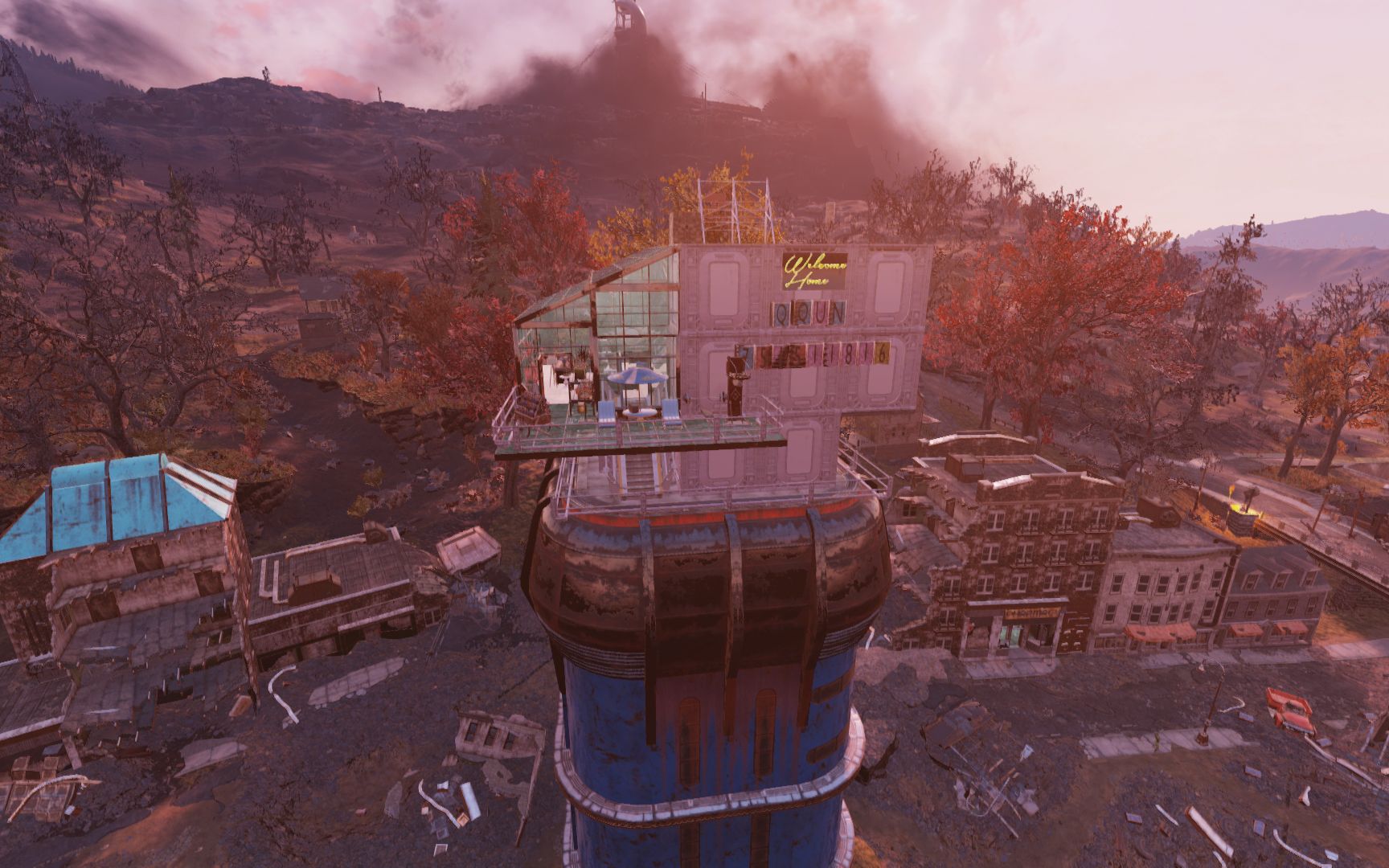 辐射76camp记录视频查尔斯顿高楼顶平平无奇的火柴盒