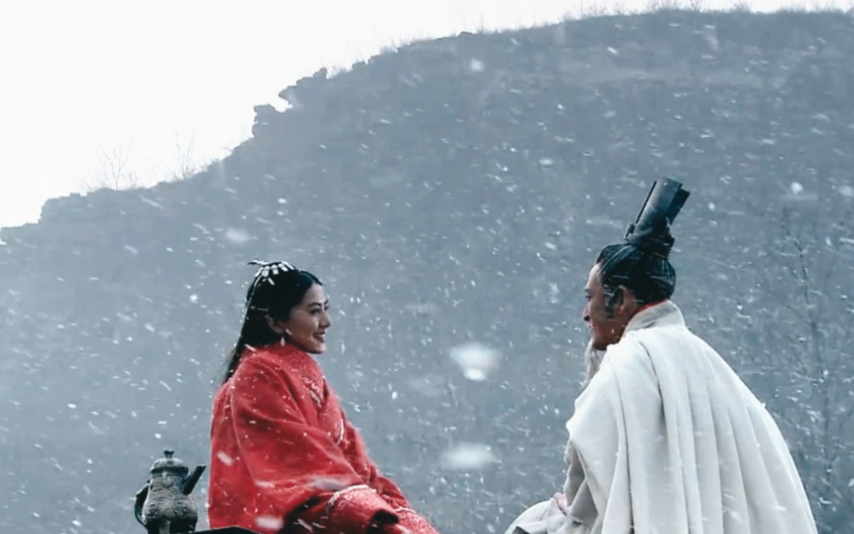 『大秦帝国‖白雪72卫鞅』在他于历史的祭台上等待以身殉道的结局时