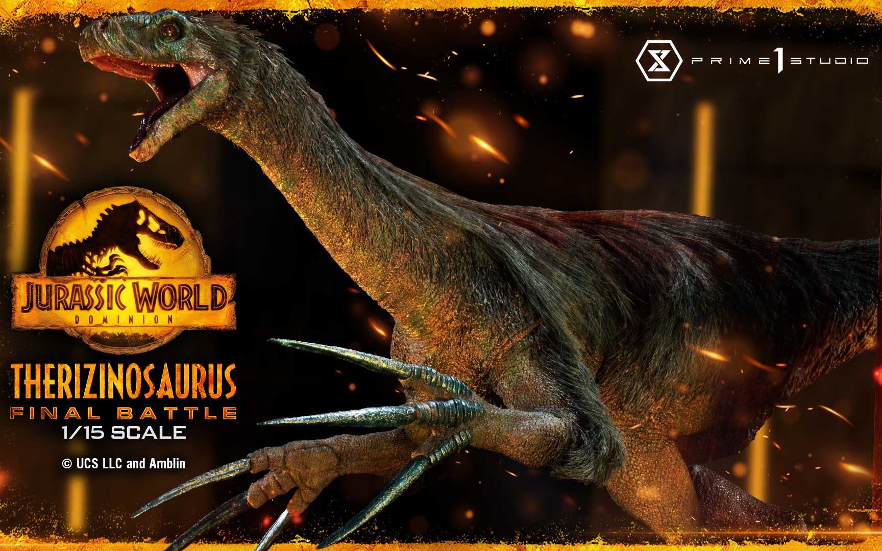 【prime1studio】镰刀龙 决斗 (侏罗纪世界3:统治)