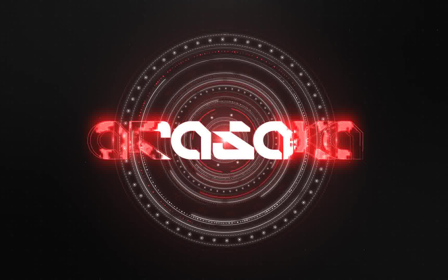 ae模板-圆形游戏hud特效的动态logo片头模板标识品牌商品店铺标志 ae