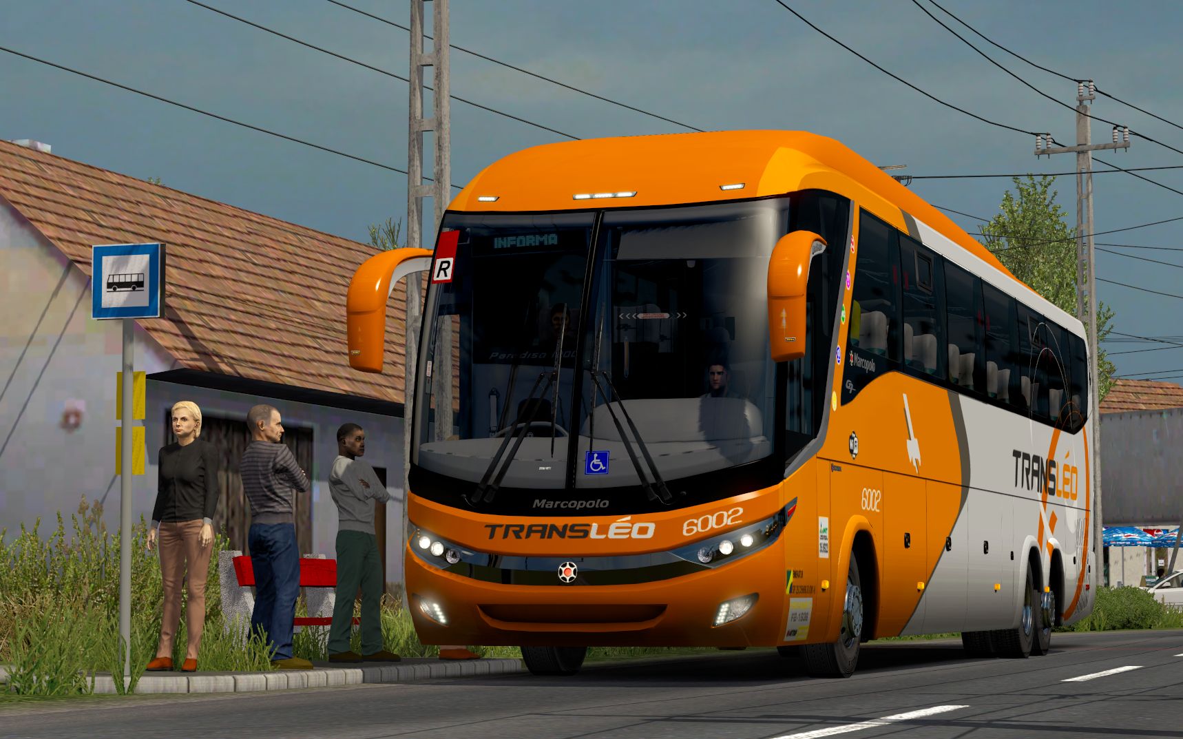 匈牙利山路试驾斯堪尼亚马可波罗g7 1200 6x2客车