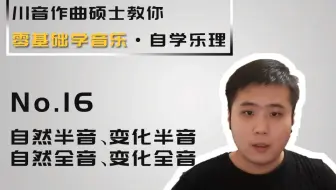 自然半音 全音 变化半音 全音 哔哩哔哩 Bilibili