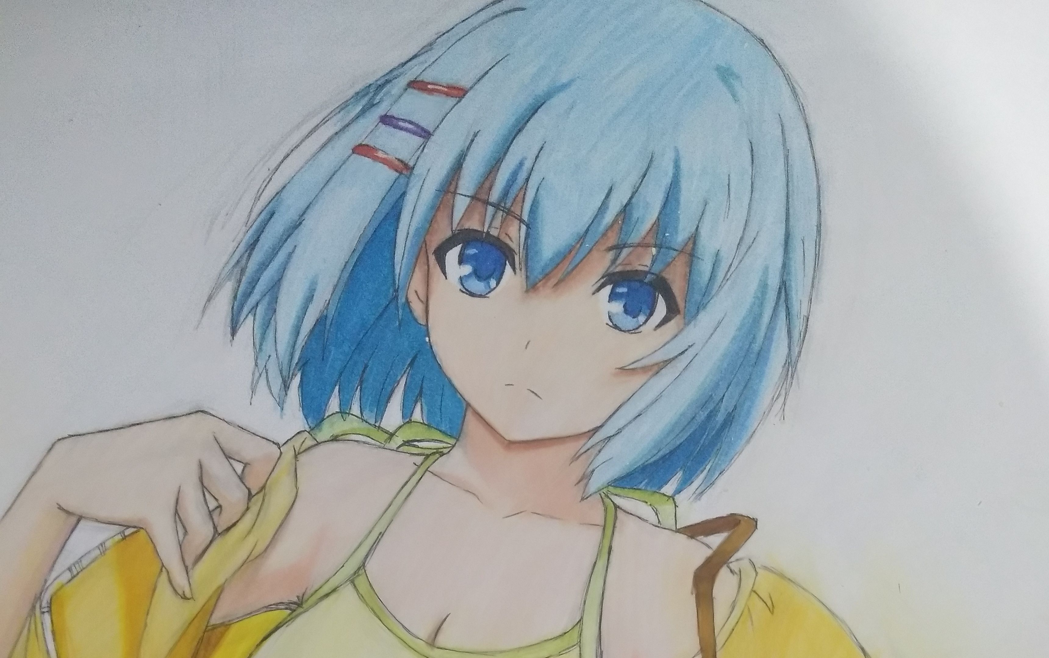 鸢一折纸马克笔