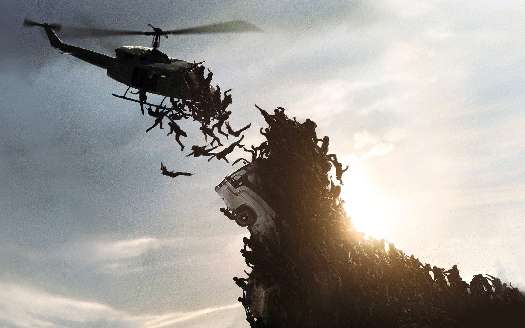 僵尸片史上最宏大的场面僵尸世界大战二师兄聊电影