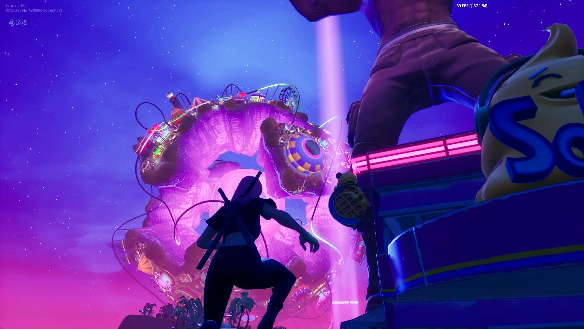 堡垒之夜国际服travis scott联动演唱会 全程高画质录制 全场震撼!