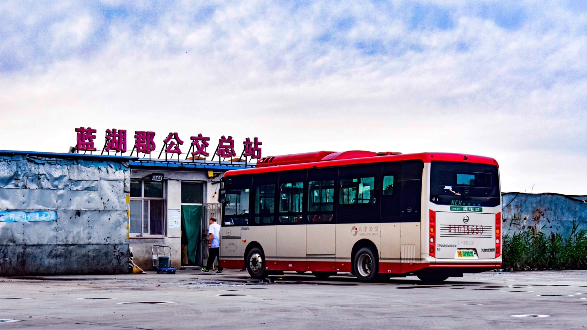 天津公交671路金马tjk6850gbdev运行实录(1-8020)