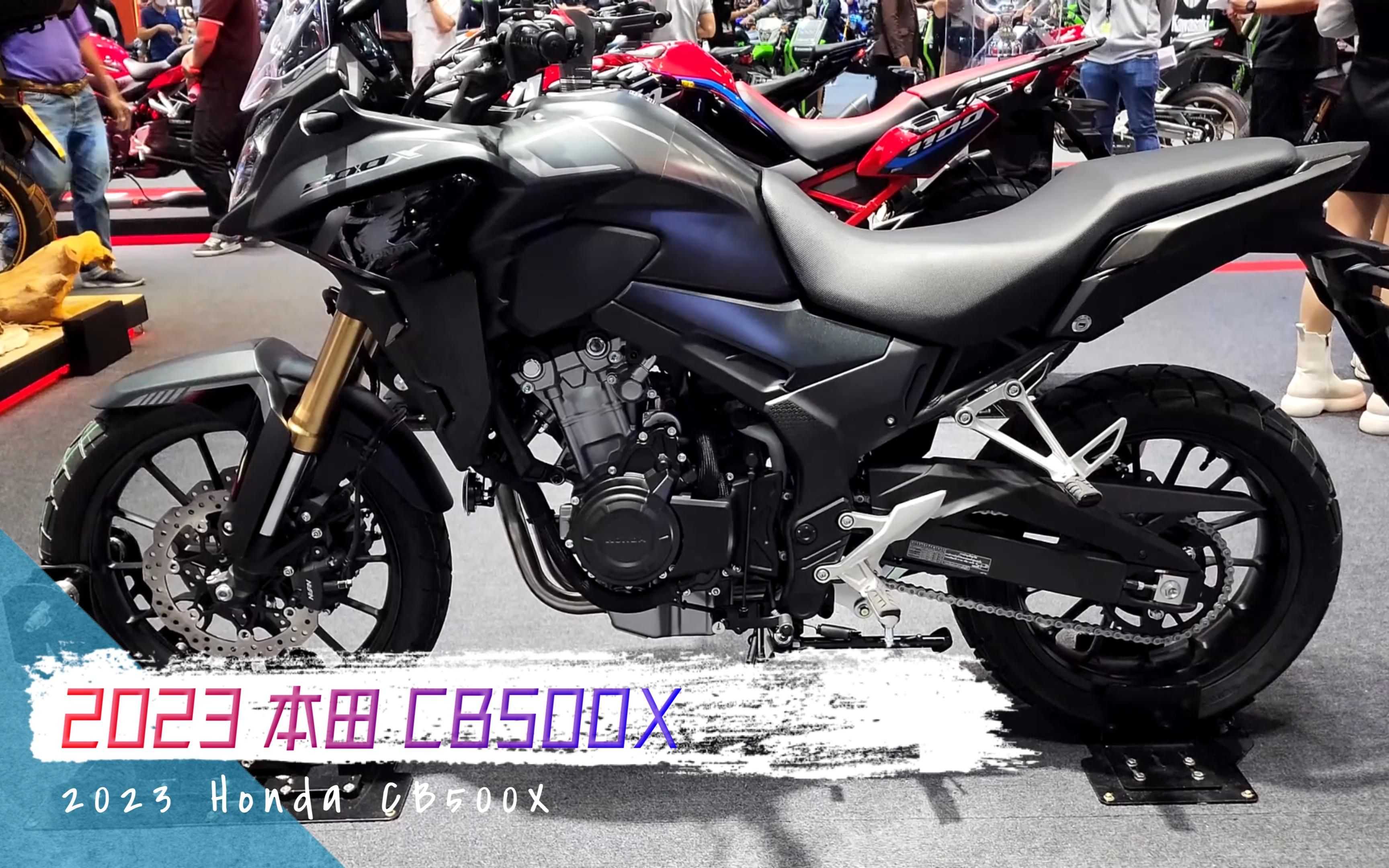 2023 本田 cb500x 哑光火药金属黑