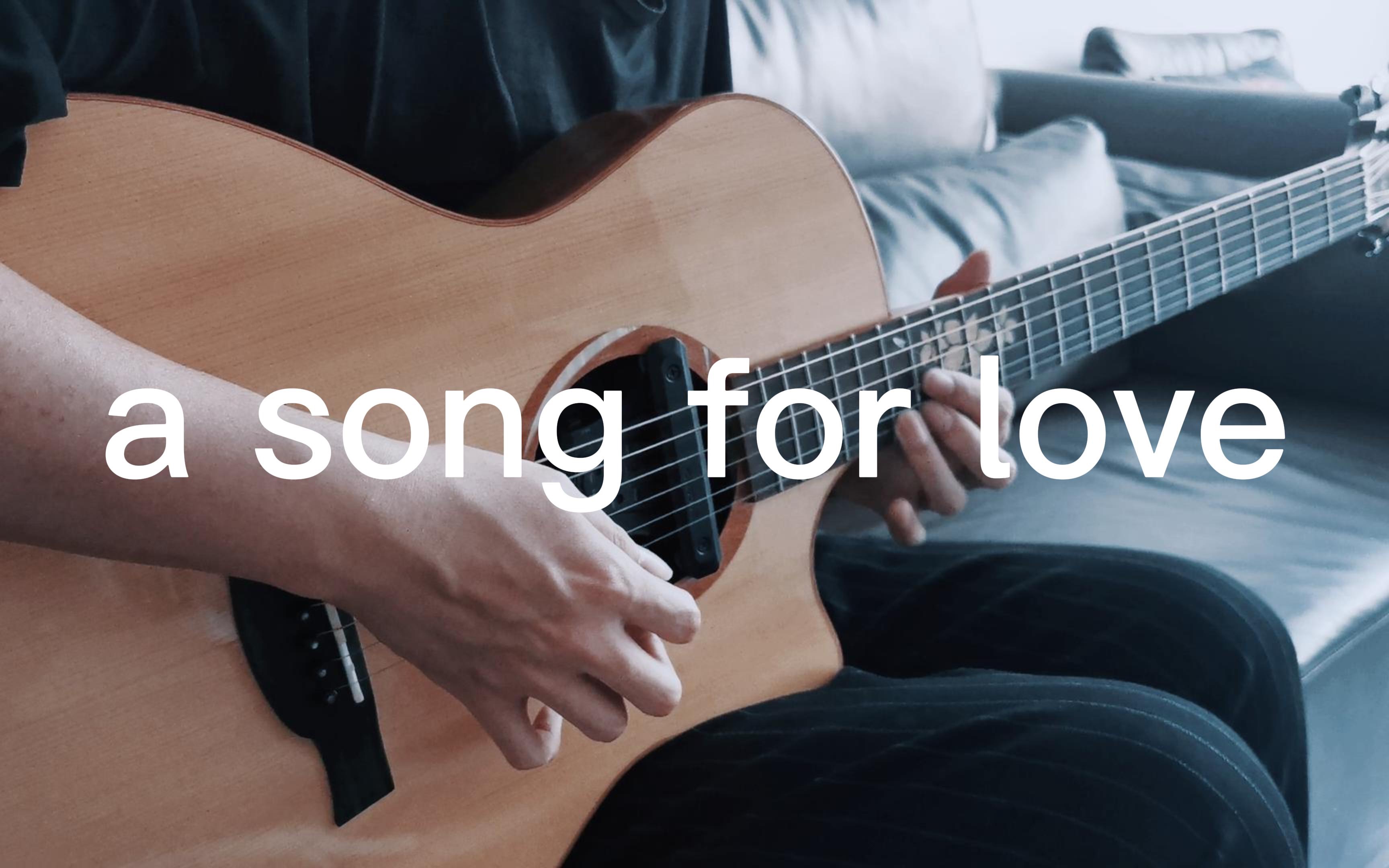 [图]【吉他】超治愈！！a song for love - 春畑道哉 cover by QA