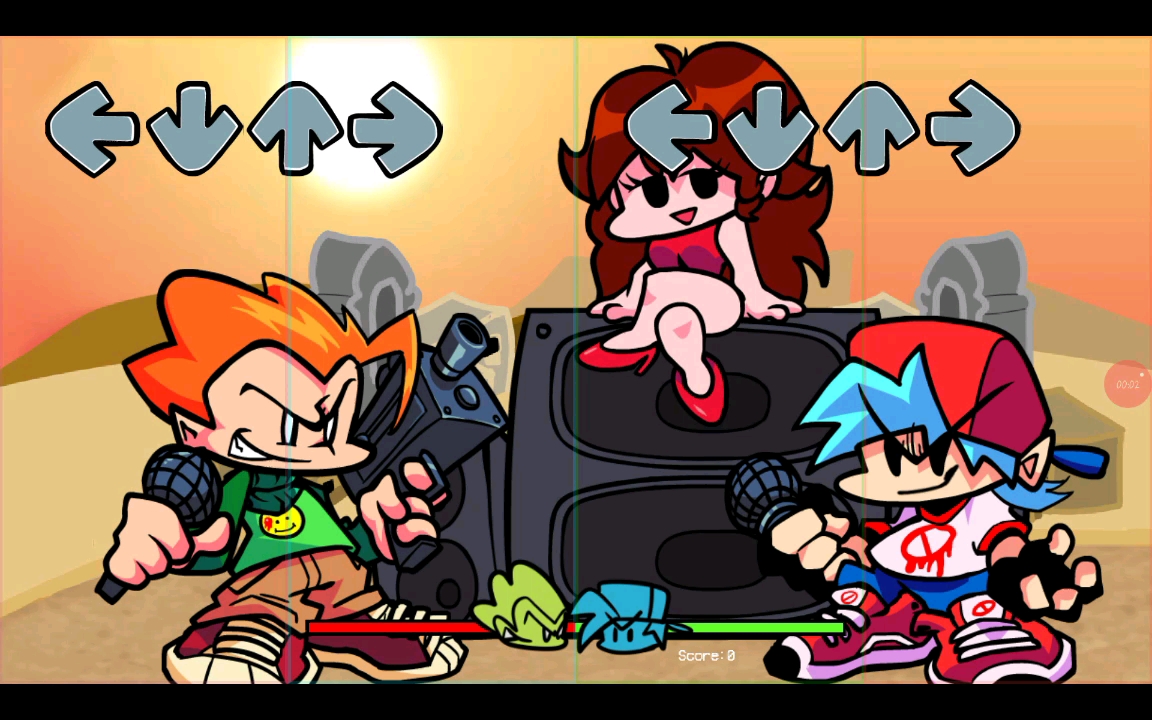 【fnf】pico and boyfriend rebellious period(it sounds great!