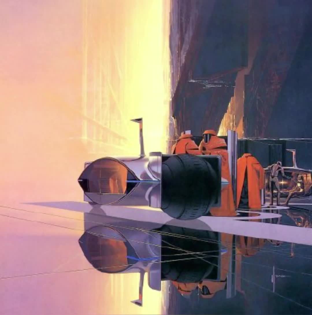 席德米德作品赏:大神如何有颜色刻画出未来感与科技感?