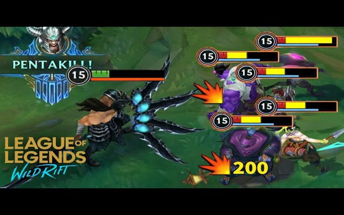 蛮王真男人怒砍五杀