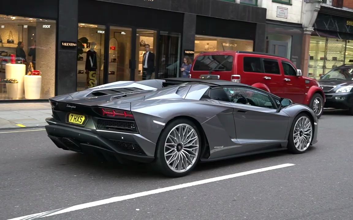 【超跑街拍】兰博基尼aventador,法拉利458 special, 812 superfast