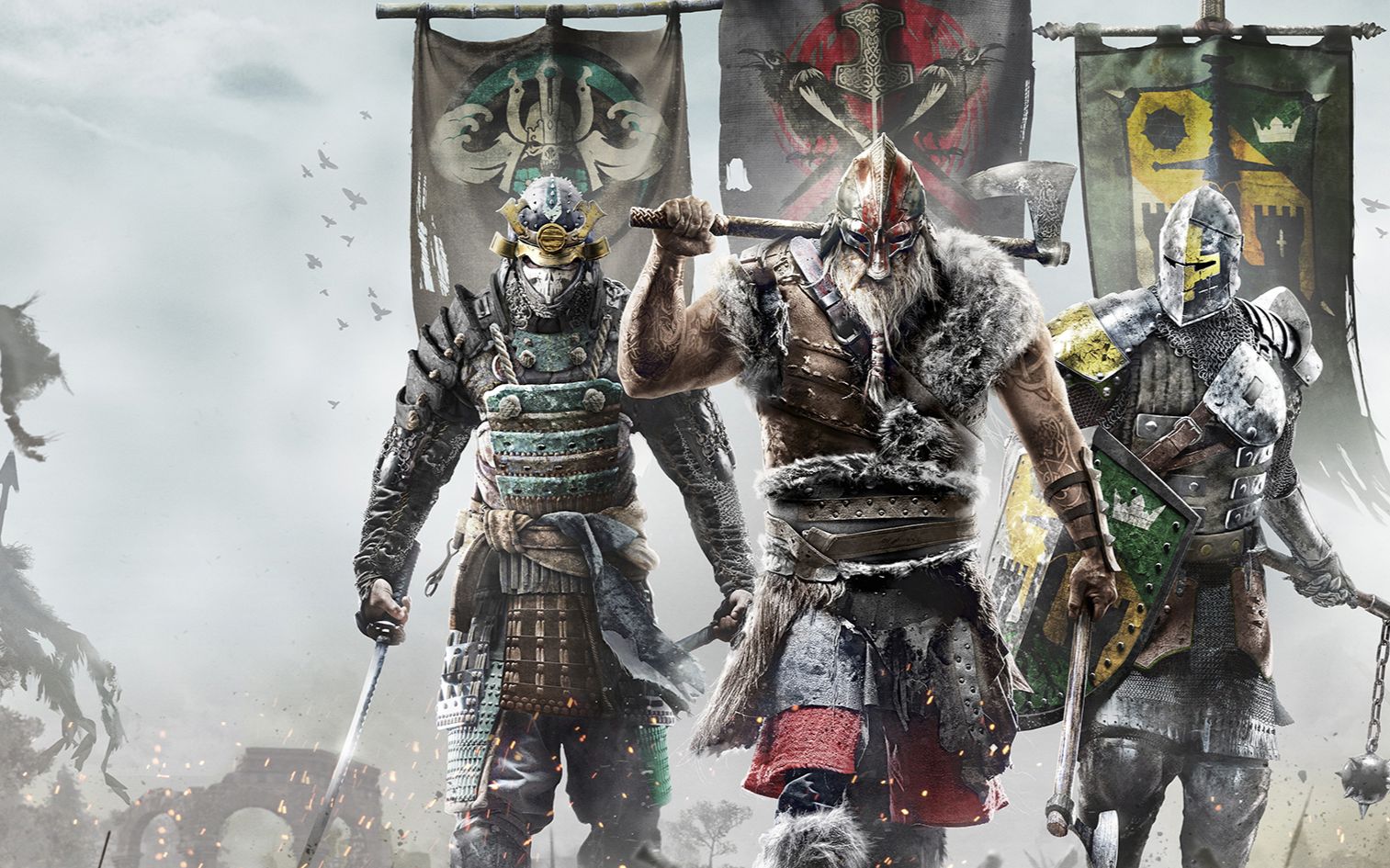 【全球首发】 《荣耀战魂》- 维京人,日本武士与骑士阵营预告片[中文