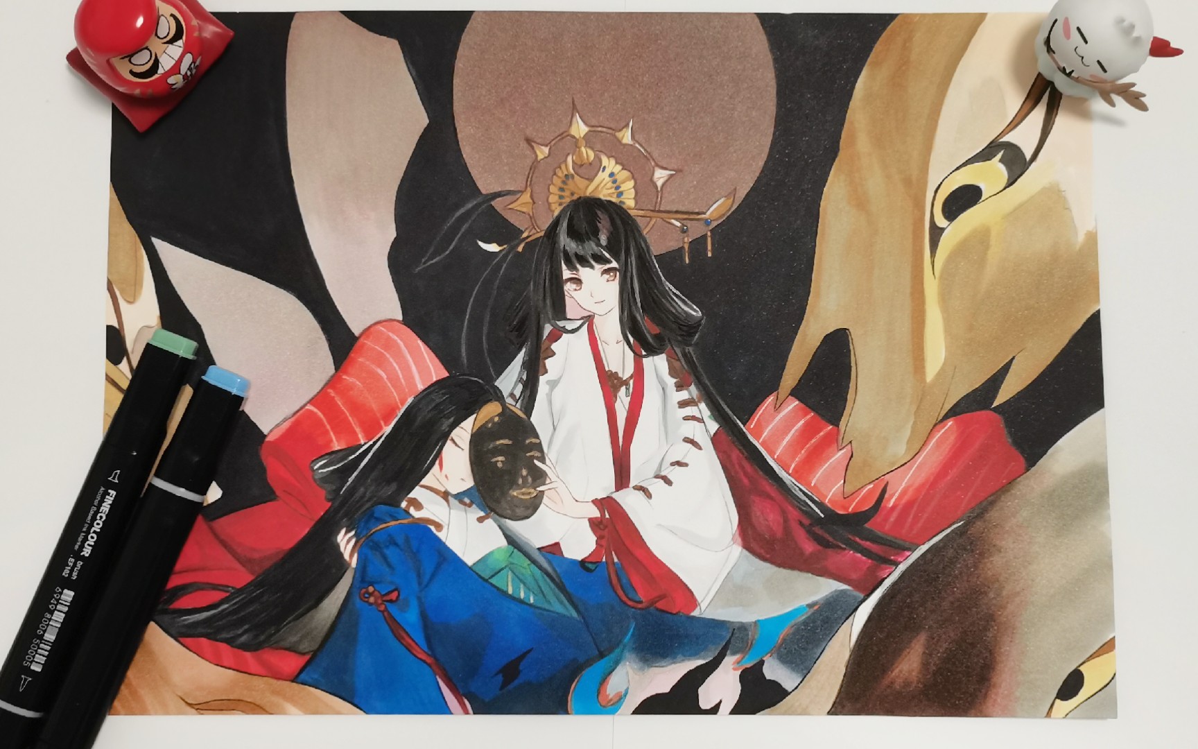 【手绘】空相面灵气:梦虚空镜,以汝躯易吾铭.