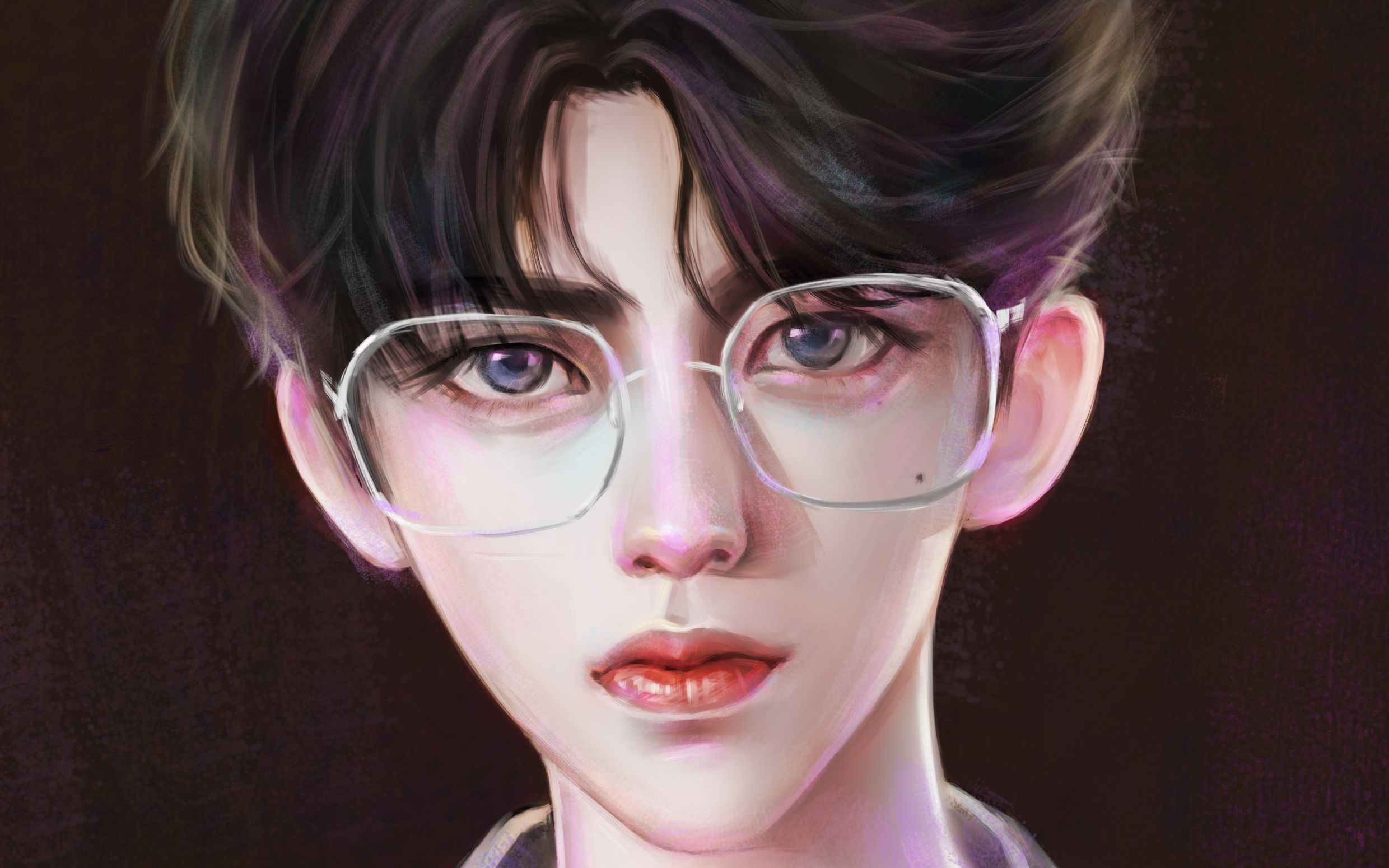 【绘画过程】厚涂陌森坤坤子