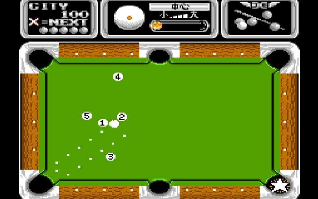 fc经典游戏花式九球.