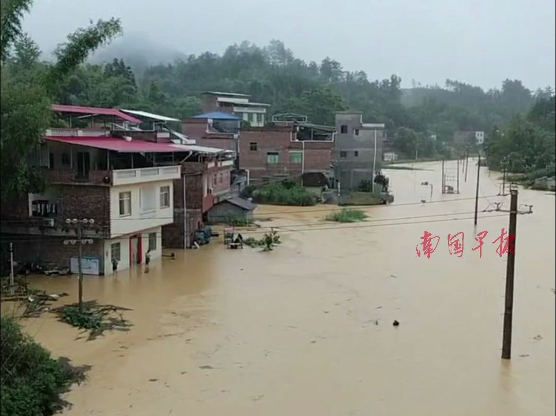 河池遭遇强降雨!有关部门已开展救援工作哔哩哔哩bilibili