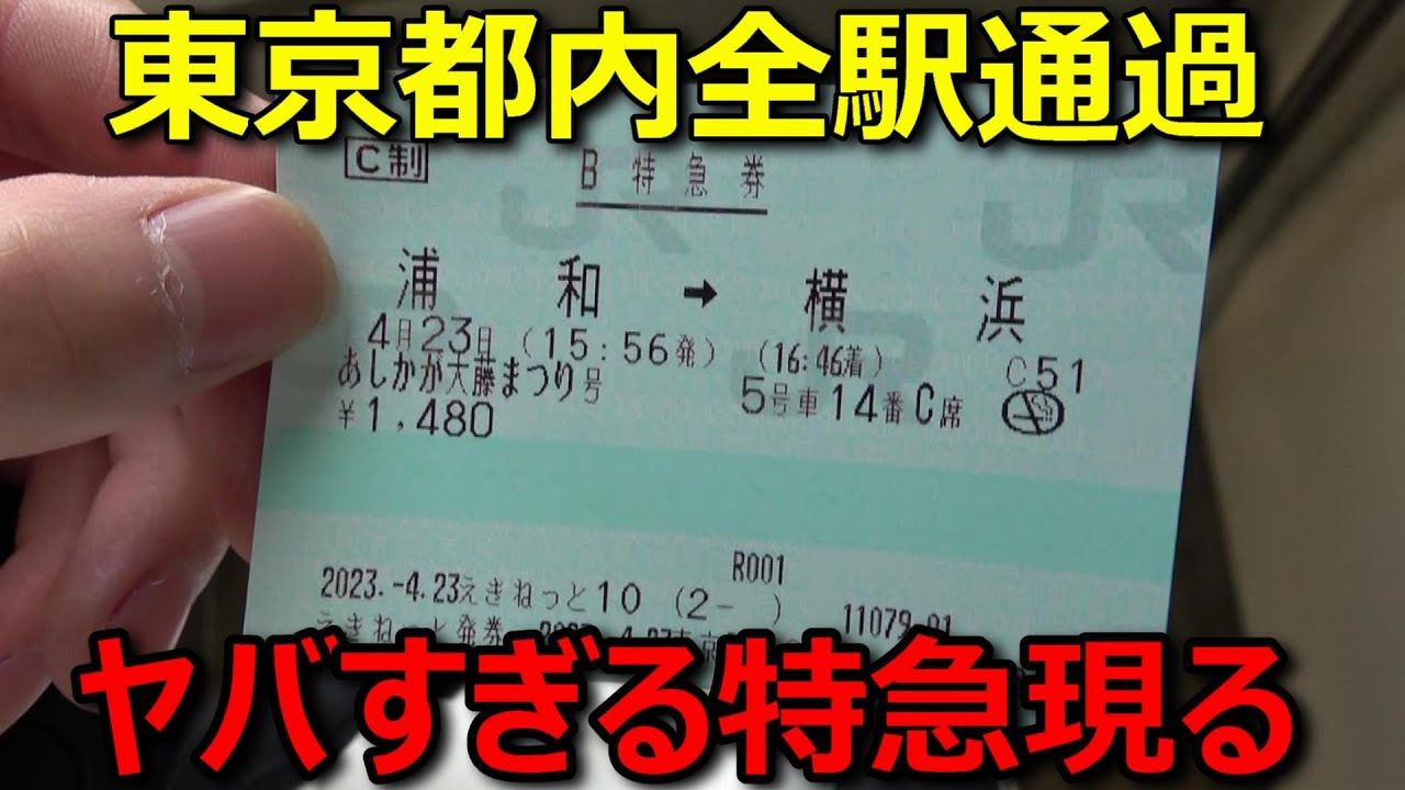 【谜のちゃんねる】【浦和の次は横浜】东京駅を通过するヤバすぎる特急列车が现れましたwww哔哩哔哩bilibili