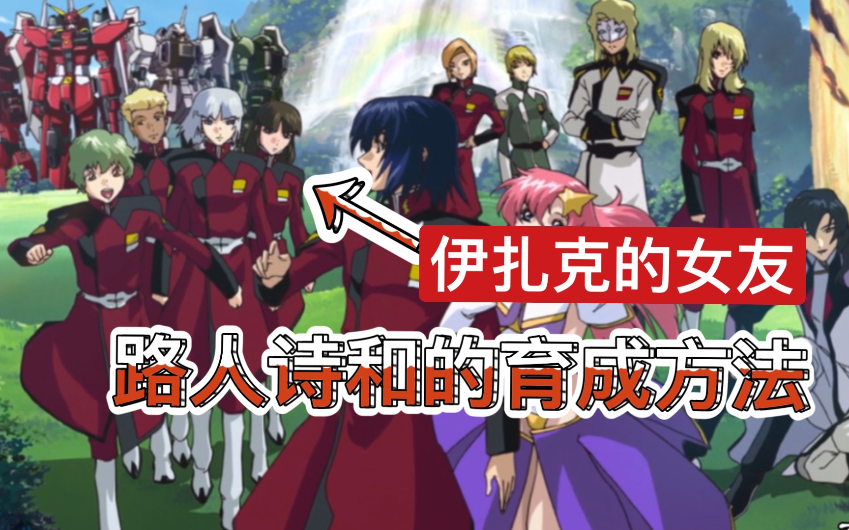 伊扎克的女友路人诗和的育成方法高达seeddestiny