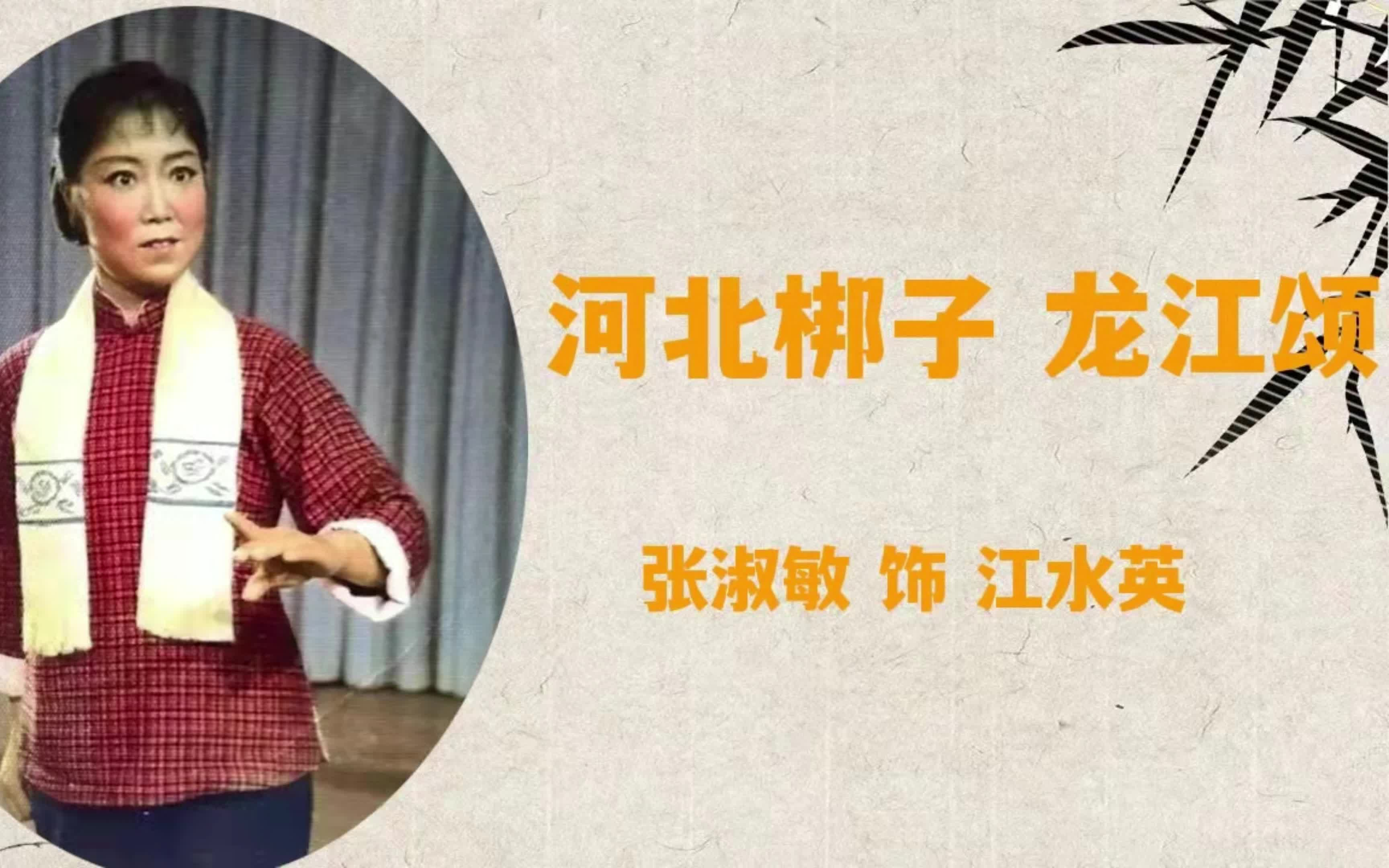 河北梆子 《龙江颂》 唱段合集 张淑敏 饰 江水英哔哩哔哩bilibili